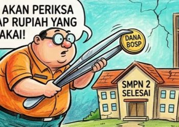 APH Diminta Periksa dan Selidiki Penggunaan Dana BOSP di SMPN 2 Selesai