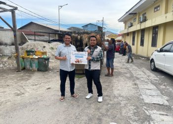 BNCT dan Polres Pelabuhan Belawan Kolaborasi Salurkan Hewan Kurban untuk Masyarakat