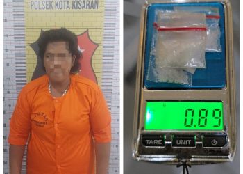 Polsek Kota Kisaran Timur Ungkap Kasus Sabu di Kisaran Barat, Seorang IRT Diamankan