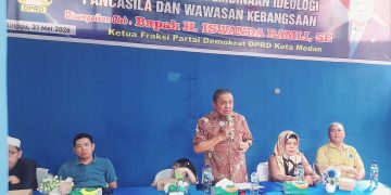 Gelar Pembinaan Ideologi Pancasila dan Wasbang, Iswanda Ramli Ajak Jaga dan Amalkan 4 Pilar Kebangsaan 