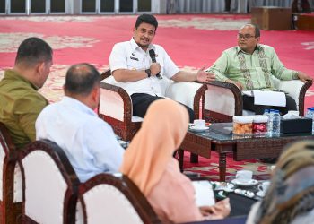 Gubernur Sumut Terima Audiensi Walikota Padangsidimpuan,   Perkuat Sinergi Pembangunan dan Infrastruktur Daerah