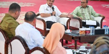 Gubernur Sumut Terima Audiensi Walikota Padangsidimpuan,   Perkuat Sinergi Pembangunan dan Infrastruktur Daerah