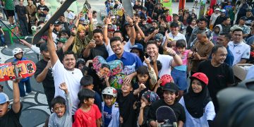 Saksikan Go Skateboarding Day 2026 di Medan, Bobby Nasution Dorong Penambahan Event dan Skatepark di Sumut