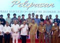 Lepas Kontingen Pesparawi Nasional,  Bobby Nasution Targetkan Sumut Pertahankan Gelar Juara Umum