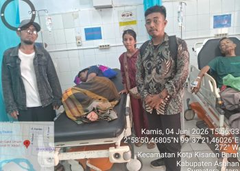 DPD Mantab Kabupaten Asahan Bawa Warga Sakit Lingkungan V kelurahan Mutiara Ke RSU HAMS