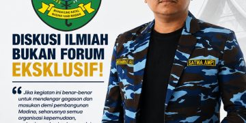 Satma AMPI Madina menilai bupati tebang pilih Lembaga dalam mengajak diskusi kajian ilmiah