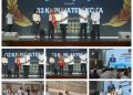 Bupati Asahan Hadiri Kegiatan Penguatan Bantuan Hukum Dan Penerimaan Piagam Penghargaan Dari Menteri Hukum RI