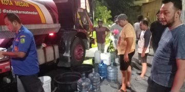 Wali Kota Medan Kerahkan Armada Damkarmat Untuk Penuhi Kebutuhan Air Bersih Warga
