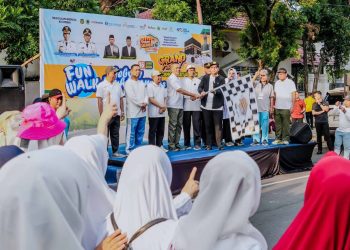 Rico Waas Lepas Peserta Fun Walk MUI Medan, Semarakkan Pekan KHAS 2026