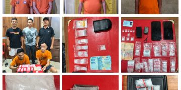 Timsus Anti Narkoba Polres Asahan Ungkap Jaringan Peredaran Sabu, Empat Pelaku Ditangkap Termasuk Mantan Anggota Polisi