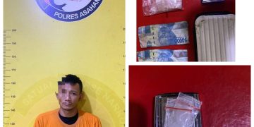 Gerak Cepat Satres Narkoba Polres Asahan Tangkap Pengedar Sabu di sentang