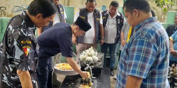 Jelang Musda dan Pelantikan, Jajaran Pengurus dan Kader AMPI Sumut Ziarah ke Makam Almarhum Manahan Lubis