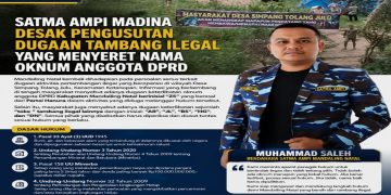 SATMA AMPI Madina Desak Pengusutan Dugaan Tambang Ilegal yang Menyeret Nama Oknum Anggota DPRD
