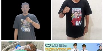 Ketua DPD Mantab Asahan Bantu Warga Kelurahan Siumbut-umbut Yang Alami Kecelakaan