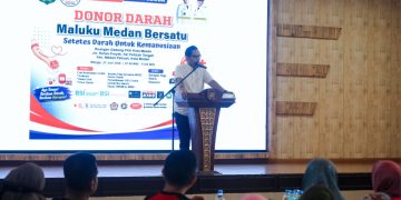 Belum Dilantik Sudah Beri Manfaat, Rico Waas Apresiasi Aksi Sosial Maluku Medan Bersatu