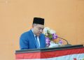 Bupati Pakpak Bharat Franc Bernhard Tumanggor Menyampaikan Pidato Nota Ranperda Tentang Pertanggung Jawaban APBD 2025
