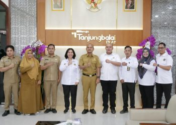 Wali Kota Mahyaruddin Salim Terima Kunjungan Audensi BPN : Kolaborasi Perkuat Sinergi Pertanahan Lewat Program PTSL dan Percepatan Sertifikat Aset Pemko Tanjungbalai 