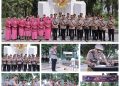 Polres Asahan Dan Polres Batu Bara Gelar Ziarah Dan Tabur Bunga Di TMP Kisaran Jelang Hari Bhayangkara Ke 80 