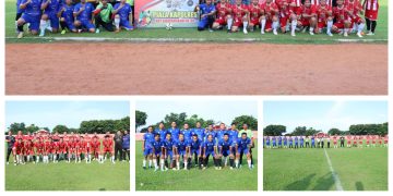 Bupati Asahan Beserta Kapolres Asahan Buka Turnamen Sepak Bola Antar Instansi dan Organisasi Kemahasiswaan/Kepemudaan dalam Rangka HUT Bhayangkara Ke 80