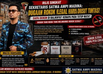 SATMA AMPI Madina: Siapa Oknum di Balik Maraknya Rokok Ilegal? Mengapa Seolah Ada yang Tutup Mata?