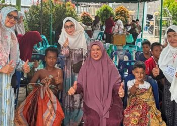 BKM Al-Hidayah dan Yayasan Cahya Usmani Center Khitan 60 Anak Yatim dan Dhuafa