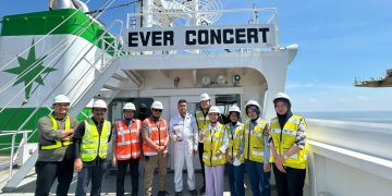 BNCT Dukung Pengembangan Talenta Maritim melalui Vessel Tour Bersama Evergreen dan Akademi Maritim Indonesia