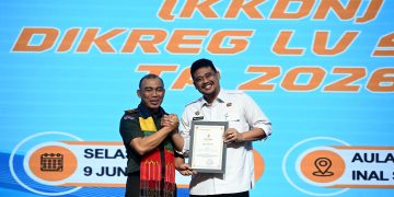 Di Hadapan Pasis Sesko TNI, Gubernur Bobby Tekankan Pentingnya Mitigasi Ancaman Megathrust