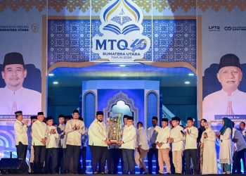 MTQ ke-40 Sumut Resmi Dibuka, Bobby Nasution Ajak Implementasikan Nilai Alquran dalam Pembangunan