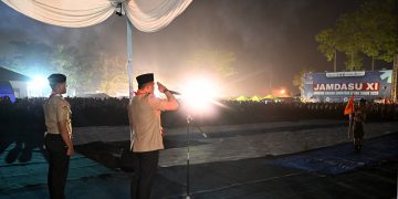 Bobby Nasution Bermalam Bersama Ribuan Pramuka, Api Unggun Kobarkan Semangat Jamdasu XI