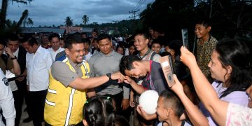 Pembangunan Jembatan Sungai Mo’awo Dimulai Tahun Ini, Bobby Nasution Ajak Warga Kawal Bersama