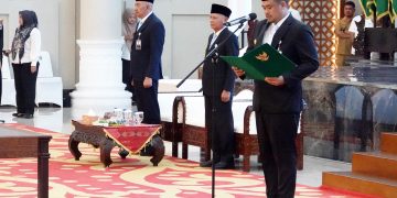 Bobby Nasution Lantik 8 Pejabat Eselon II,   Minta Ciptakan Program yang Dorong Pertumbuhan Ekonomi