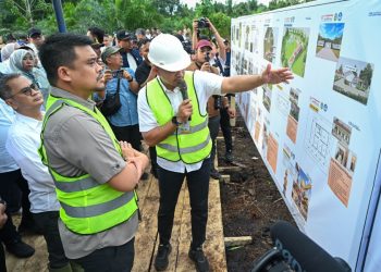 Gubsu Realisasikan Pembangunan SMKN I Gido