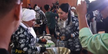 Lewat Tangan Airin, Daun Ubi Tumbuk Melesat ke Panggung Nusantara