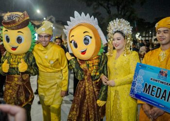 Diguyur Hujan, Karnaval Nusantara APEKSI ke-XVIII Medan Tetap Memukau dan Spektakuler, Rico Waas Bertekad Bawa Budaya ke Kancah Internasional