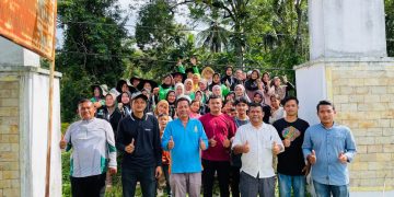 KKN UIN Syahada Bersama Dinas LH Sosialisasi Penanganan Sampah di Desa Hutabangun Jae, Naposo Nauli Bulung