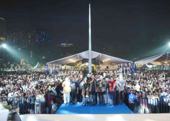 Ribuan Warga Padati Pesona Colorful Medan, Pecahkan Rekor Dunia Permainan Kulcapi