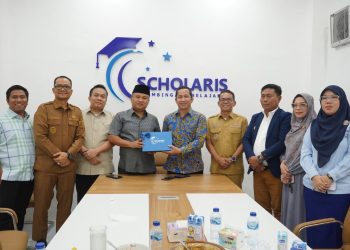 Zakiyuddin Hadiri Syukuran Gedung Baru Bimbel Scholaris, Dukung Kemajuan Pendidikan
