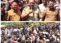 Tuntut Perbaikan Jalan Yang Puluhan Tahun Rusak Ribuan Warga Diempat Desa Demo Ke Kantor Bupati Asahan