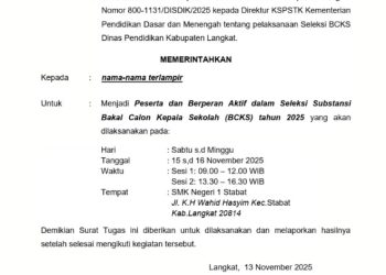 KPK Diminta Dalami Penyelidikan Dugaan Gratifikasi Mutasi/Pengangkatan Kepsek dan Baju Seragam Sekolah di Langkat