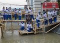 Ketua Daerah Kodaeral I Bersama Pengurus Tinjau Program Pemberdayaan Masyarakat, Ketahanan Pangan dan Kesejahteraan Masyarakat
