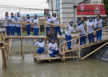 Ketua Daerah Kodaeral I Bersama Pengurus Tinjau Program Pemberdayaan Masyarakat, Ketahanan Pangan dan Kesejahteraan Masyarakat