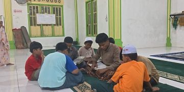Mahasiswa KKN Kelompok 9 STAIN Mandailing Natal Hidupkan Semangat Maghrib Mengaji di Desa Gunung Manaon