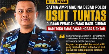 SATMA AMPI Madina: Jangan Ada Dugaan “Tangkap Lepas”, Usut Tuntas Dugaan Jaringan Penadah Emas
