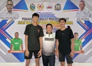 Dua Atlet Bola Voli Nias Selatan Kembali Dipanggil Mengikuti Pembinaan Prestasi PBVSI Sumatera Utara