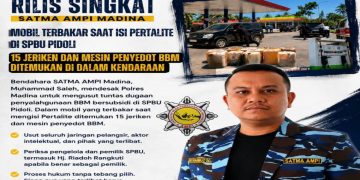 SATMA AMPI Madina Desak Polisi Periksa Pemilik SPBU Pidoli, Hj. Riadoh Rangkuti, untuk Klarifikasi Dugaan Penyalahgunaan BBM Bersubsidi