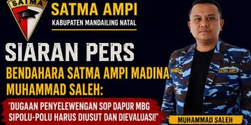 Bau Limbah Dikeluhkan Warga, SATMA AMPI Minta Dapur MBG Sipolu-polu Diaudit