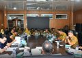 Komisi 1 DPRD Medan Gelar Rapat Evaluasi Triwulan-II Bersama Counterpart