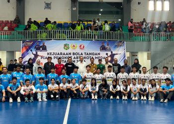 Diikti 67 Tim, Kejuaraan Bola Tangan Resmi Dibuka, Aswindy : Kompetisi Ini Jadi Wadah Penting untuk Membina Atlet 