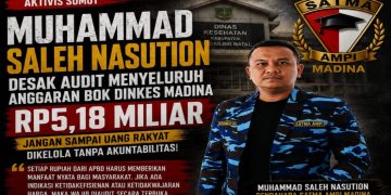 SATMA AMPI Madina Desak Audit Total Anggaran BOK Dinkes Rp5,18 Miliar, Jangan Sampai Uang Rakyat Jadi Bancakan!