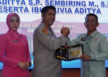 Pisah Sambut Kapolres Pelabuhan Belawan, Zakiyuddin Ajak Kapolres Baru Sinergi Wujudkan Belawan Indah dan Aman